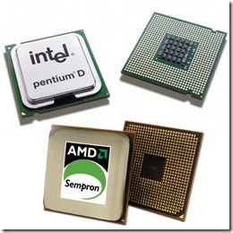 Processador Intel e AMD